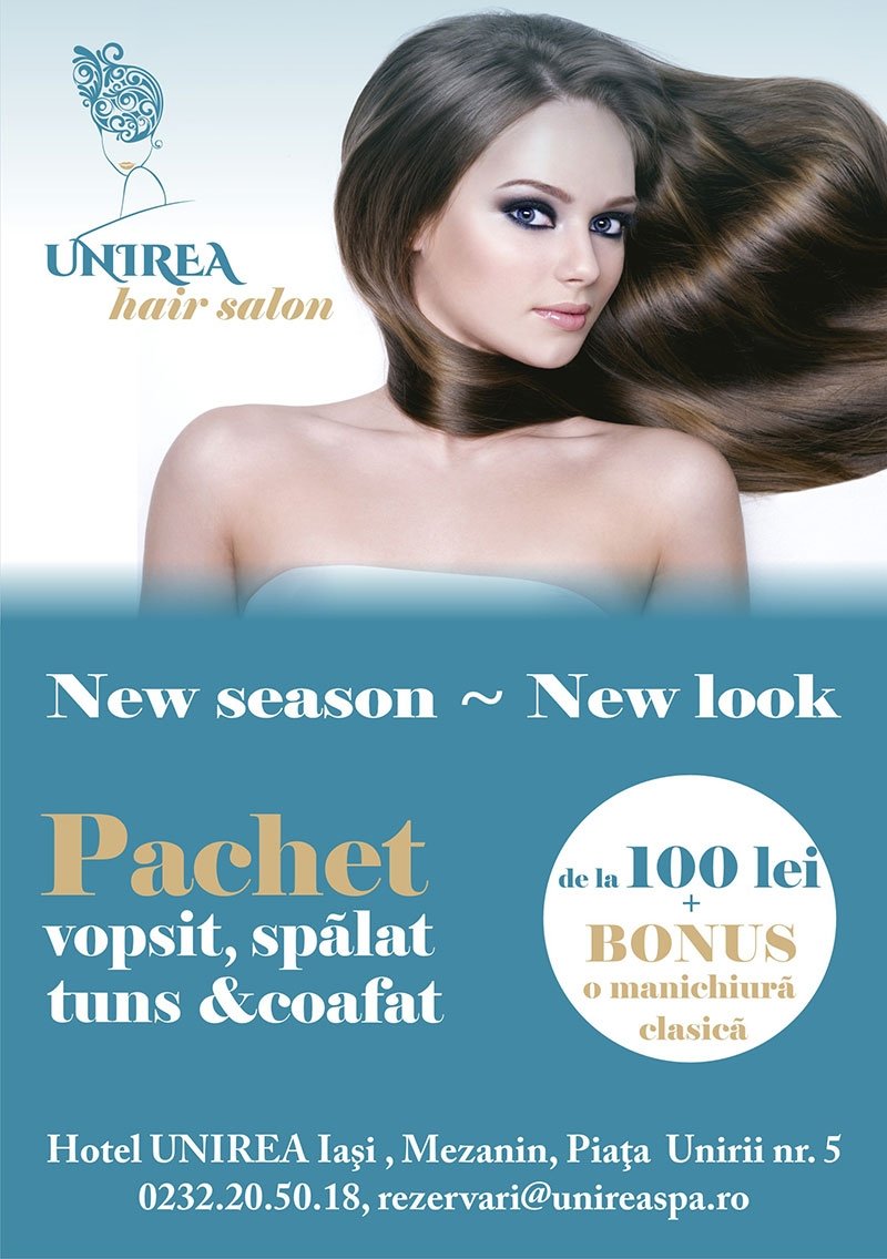 New Season New Look Alege Unirea Hair Salon In Oras Iasi