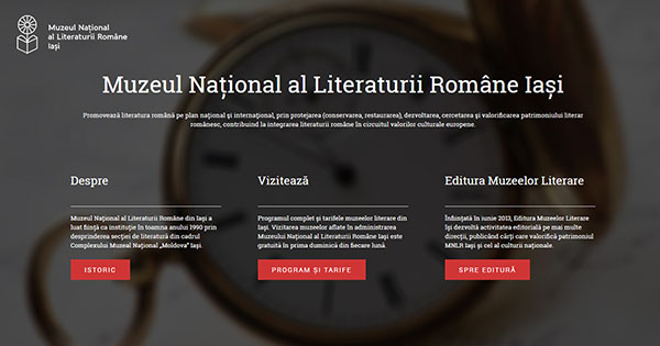 muzeul national al literaturii romane iasi