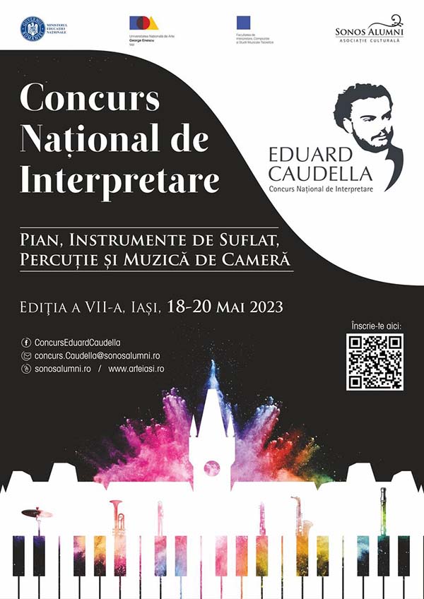 Concursul Național de Interpretare „Eduard Caudella” 2023