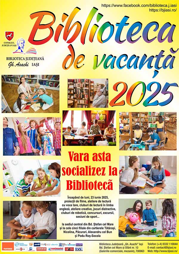 Vara asta socializez la Bibliotecă
