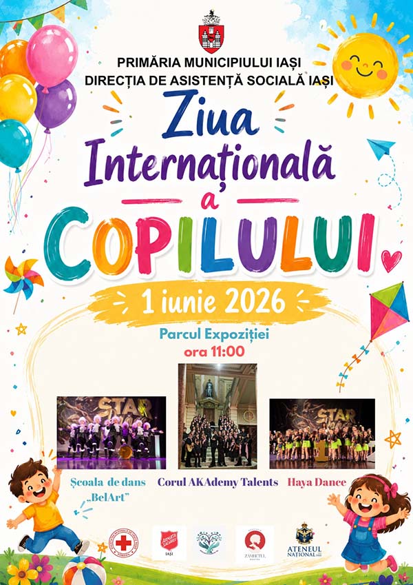 Ziua Internationala a Copilului 2026 in Parcul Expozitiei