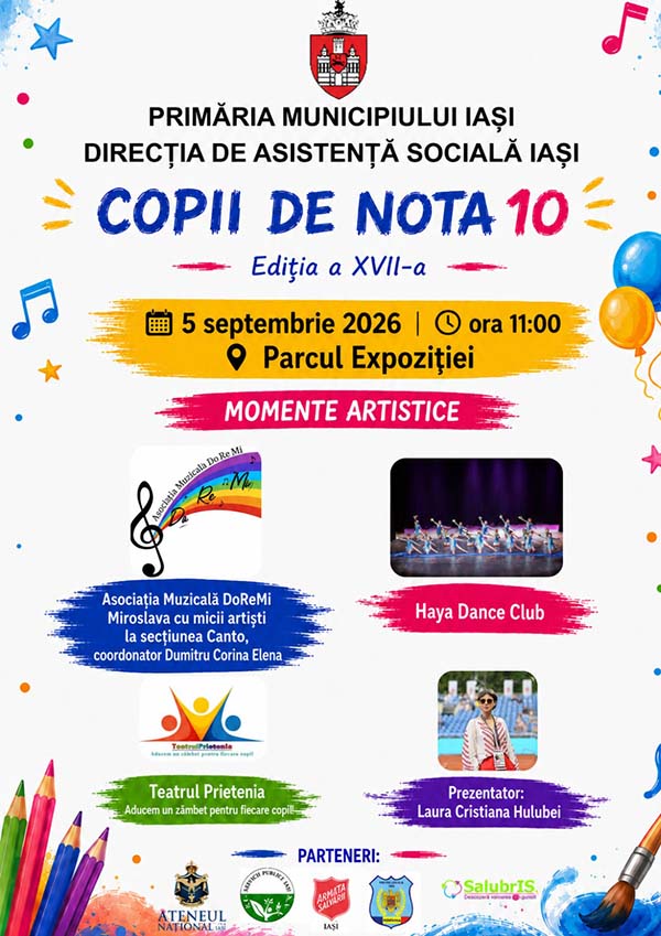 „Copii de nota 10” – ediția a XVII-a